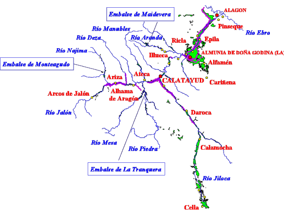 Mapa de la zona