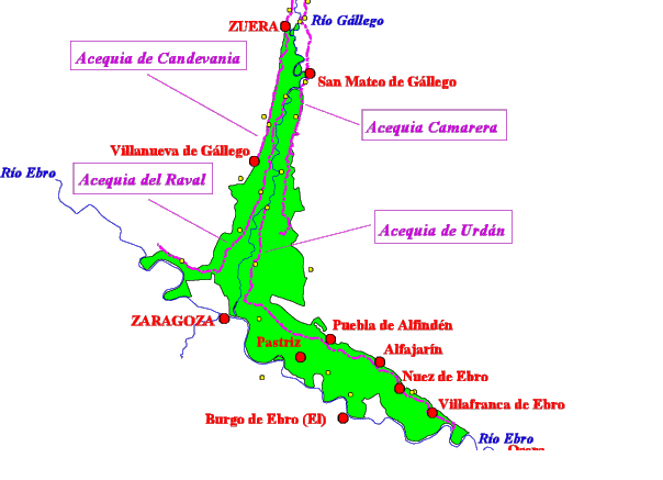 Mapa de la zona